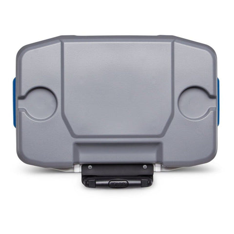 Igloo Latitude Series 34658 Roller Cool Box, 30 qt Cooler, Plastic, Indigo Blue/Meteorite, 3 days Ice Retention