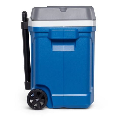Igloo Latitude Series 34658 Roller Cool Box, 30 qt Cooler, Plastic, Indigo Blue/Meteorite, 3 days Ice Retention