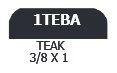 1 In. Batten Teak 5/16 In. Thick
