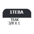 1 In. Batten Teak 5/16 In. Thick