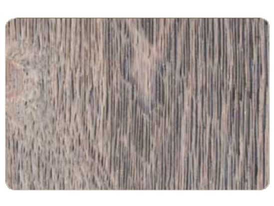 1 In. x 4 In. Ghost Wood- Silver City - Circle Sawn Weathered Texture - Square Edge - VSHE14GWx8