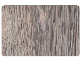1 In. x 6 In. Ghost Wood - Silver City - Circle Sawn Weathered Texture - Square Edge