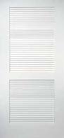 36 in. x 80 in. Primed Louvered/Louver Door 