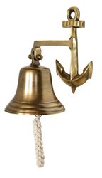 Anchor Bell Antique (Brass Over Aluminum) 