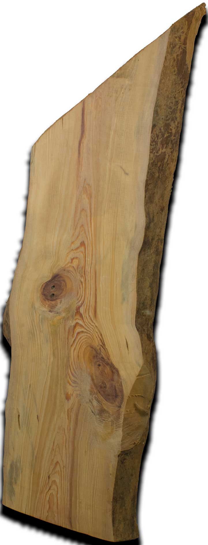 Dade County Pine Live Edge Wood Slab 3 In. x 14 In. x 36 In. - VSHE3DCP1