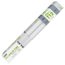FEIT Electric 20 watts T12 24 in. Cool White Fluorescent Bulb 1200 lumens Linear 2 pk 