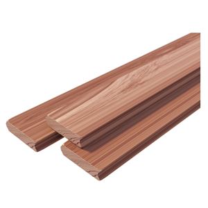 1 x 4, Western Red Cedar, Select, Green, Tongue & Groove