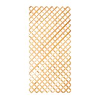 Clear Lattice, 1.25 ft x 8 ft - Pine, Privacy