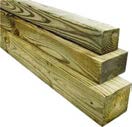 3 In. x 6 In. x 12 Ft. Pressure Treated Pine #2 Common Beam 