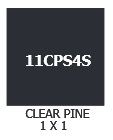1 In. x 1 In. Net S4S Clear Pine 
