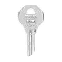 Hy-Ko 11010Y10 Key Blank, Brass, Nickel-Plated, For: Yale Y10 Locks, Pack of 10 
