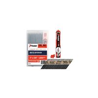 Paslode 650524 Framing Fuel and Nail Combo Pack, 3 in L, Low Carbon Steel, Bright, Round Head, Smooth Shank, 1000/CT 