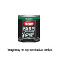 Krylon K02020000 Farm and Implement Paint, Gloss, Black, 1 qt 2 Pack 