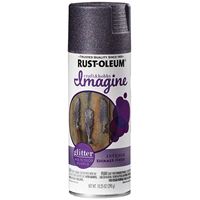 Rust-Oleum Imagine 354071 Craft Spray Paint, Glitter, Multi-Color/Purple, 10.25 oz, Can 