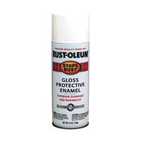 Rust-Oleum 7792830 Rust Preventative Spray Paint, Gloss, White, 12 oz, Can 