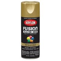 Krylon K02770007 Spray Paint, Metallic, Gold, 12 oz, Can 