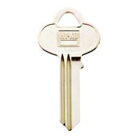 Hy-Ko 11010SK1 Key Blank, Brass, Nickel, For: Skillman Cabinet, House Locks and Padlocks, Pack of 10 