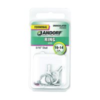 Jandorf 60904 Ring Terminal, 16 to 14 AWG Wire, 5/16 in Stud, Copper Contact 