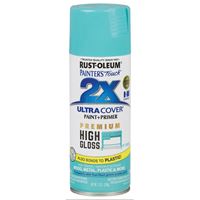 Rust-Oleum 331175 Spray Paint, High-Gloss, St Tropez, 12 oz, Can 