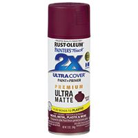 Rust-Oleum 331189 Spray Paint, Matte, Harvest Grape, 12 oz, Can 