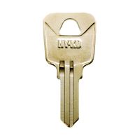 Hy-Ko 11010SS5 Key Blank, Stainless Steel, For: Sentry Safe Cabinet, House Locks and Padlocks, Pack of 10 