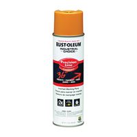 Rust-Oleum 203024 Inverted Marking Spray Paint, Semi-Gloss, Caution Yellow, 17 oz, Can 