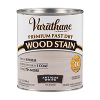 Varathane 297424 Wood Stain, Antique White, Liquid, 1 qt, Can, Pack of 2 