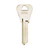 Hy-Ko 11010WR4 Key Blank, Brass, Nickel, For: Weiser Cabinet, House Locks and Padlocks, Pack of 10 