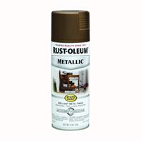 Rust-Oleum 7274830 Rust Preventative Spray Paint, Metallic, Antique Brass, 11 oz, Can 