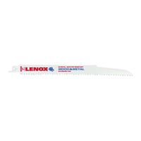 Lenox 20582956R Reciprocating Saw Blade, 3/4 in W, 9 in L, 6 TPI 