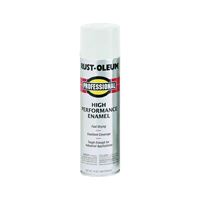 Rust-Oleum 7592838 Enamel Spray Paint, Gloss, White, 15 oz, Can 