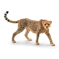 Schleich-S 14746 Figurine, 3 to 8 years, Female Cheetah, Plastic 