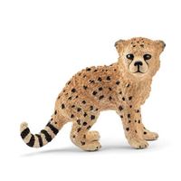 Schleich-S 14747 Figurine, 3 to 8 years, Cheetah Cub, Plastic 