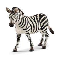 Schleich-S 14810 Figurine, 3 to 8 years, Zebra Female, Plastic 