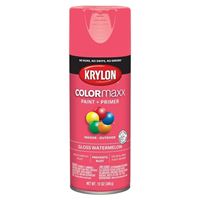 Krylon K05544007 Enamel Spray Paint, Gloss, Watermelon, 12 oz, Can 