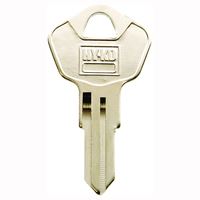 Hy-Ko 11010SS4 Key Blank, Stainless Steel, For: Sentry Safe Cabinet, House Locks and Padlocks, Pack of 10 