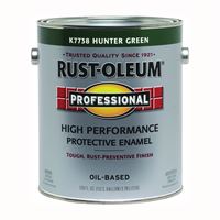 RUST-OLEUM PROFESSIONAL K7738402 Protective Enamel, Gloss, Hunter Green, 1 gal Can, Pack of 2 