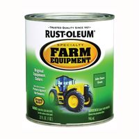 RUST-OLEUM SPECIALTY 7435502 Farm Equipment Enamel, Green, 1 qt Can 