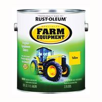 RUST-OLEUM SPECIALTY 7443402 Farm Equipment Enamel, Yellow, 1 gal Can 