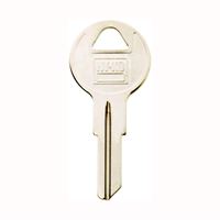 Hy-Ko 11010Y13 Key Blank, Brass, Nickel, For: Yale Cabinet, House Locks and Padlocks, Pack of 10 