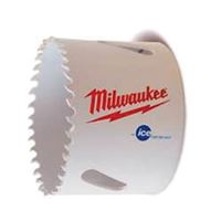 Milwaukee 49-56-0167 Hole Saw, 2-7/8 in Dia, 1-5/8 in D Cutting, 5/8-18 Arbor, Bi-Metal Cutting Edge 
