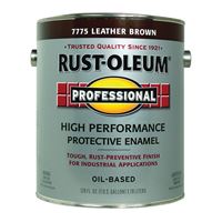 RUST-OLEUM PROFESSIONAL 7775402 Protective Enamel, Gloss, Leather Brown, 1 gal Can 