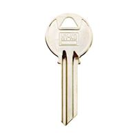 Hy-Ko 11010Y2 Key Blank, Brass, Nickel, For: Yale Cabinet, House Locks and Padlocks, Pack of 10 