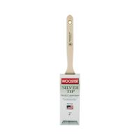 Wooster 5220-2 Paint Brush, 2 in W, 2-11/16 in L Bristle, Polyester Bristle, Flat Sash Handle 
