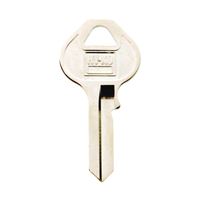 Hy-Ko 11010M10 Key Blank, Brass, Nickel, For: Master Locks and Padlocks, Pack of 10 