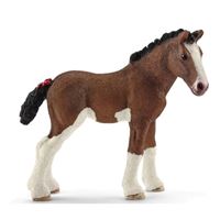 Schleich-S 13810 Figurine, 3 to 8 years, Clydesdale Foal, Plastic 