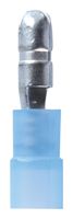 Jandorf  Commercial  Male Bullet  Nylon  16-14 AWG Blue  5 pk 