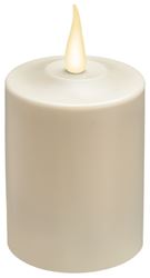 Xodus Innovations FPC1584 Candle, Clear Candle, D Alkaline Battery, LED Bulb  3 Pack