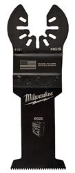 Milwaukee 49-25-1103 Blade, 1-3/8 in, 2 in D Cutting, HCS