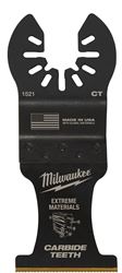Milwaukee 49-25-1521 Blade, 1-3/8 in, 2 in D Cutting, Carbide/HCS/Titanium